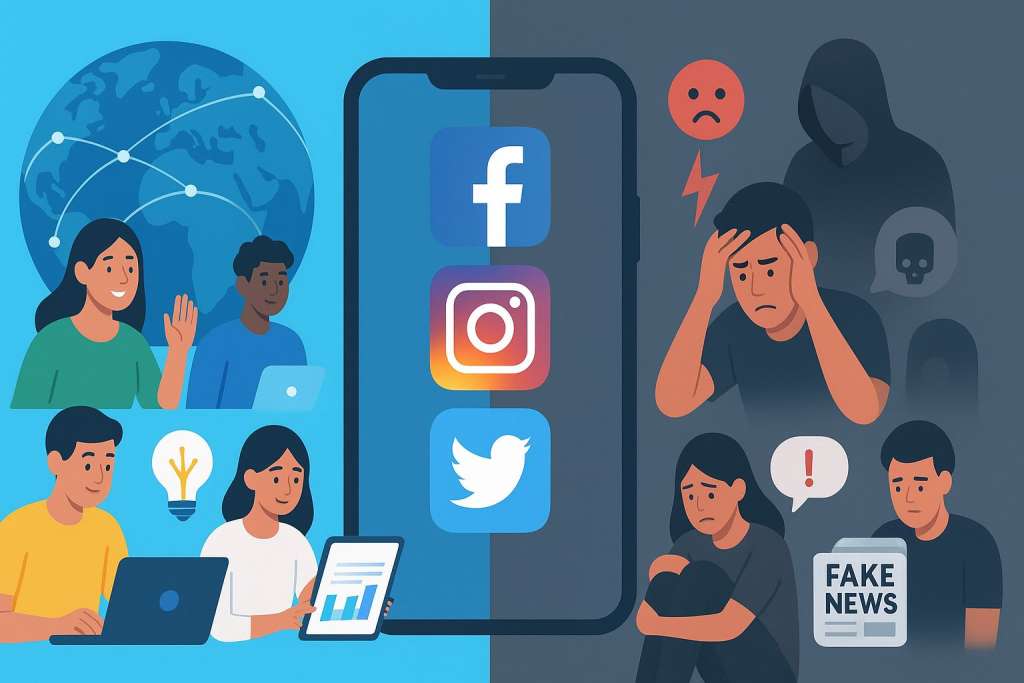 What is Advantage and Disadvantage of Social Media?